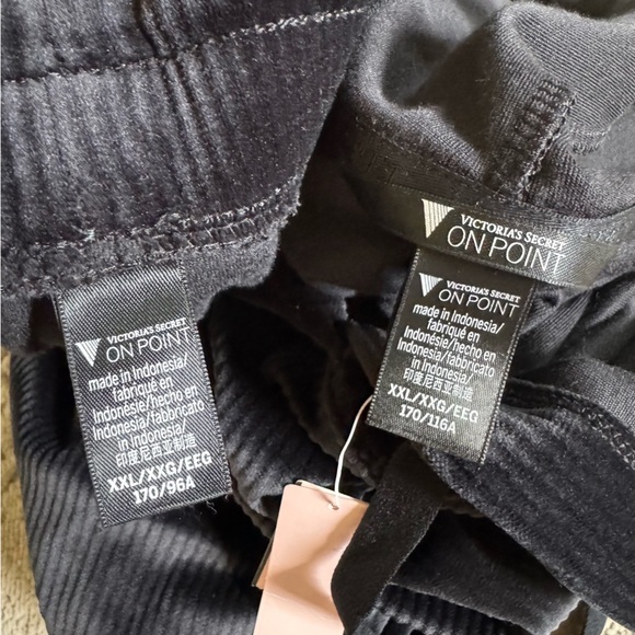 Victoria Secret On Point Velour tracksuit matching set jacket joggers XXL new - Picture 5 of 11